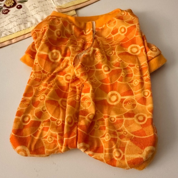Pokemon Build-A-Bear Orange Vulpix Sleeper BAB Clothing Outfit rare & retired - Picture 2 of 6